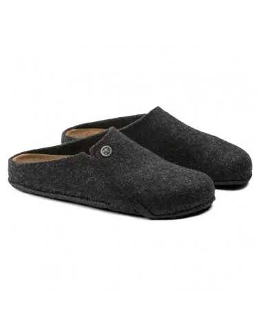 Birkenstock Παντόφλα Zermatt Rivet, Ανθρακί (Regular)