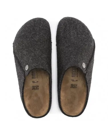 Birkenstock Παντόφλα Zermatt Rivet, Ανθρακί (Regular)