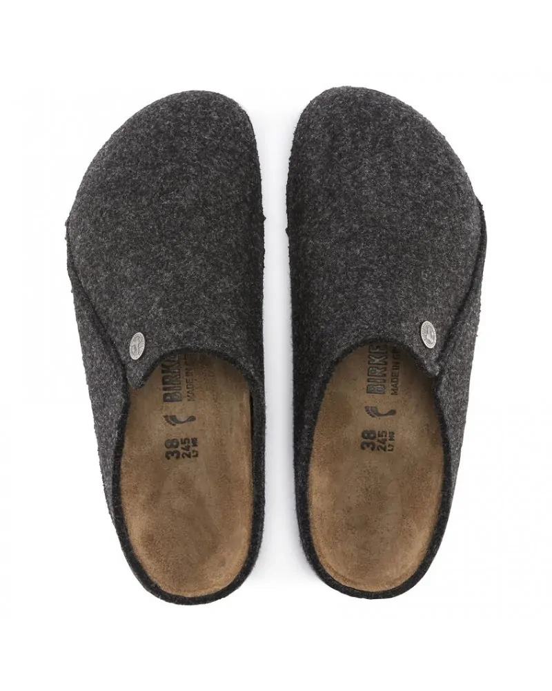 Birkenstock Παντόφλα Zermatt Rivet, Ανθρακί (Narrow)