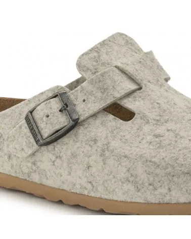 Birkenstock Παντόφλα Boston BS Μπεζ (Narrow)