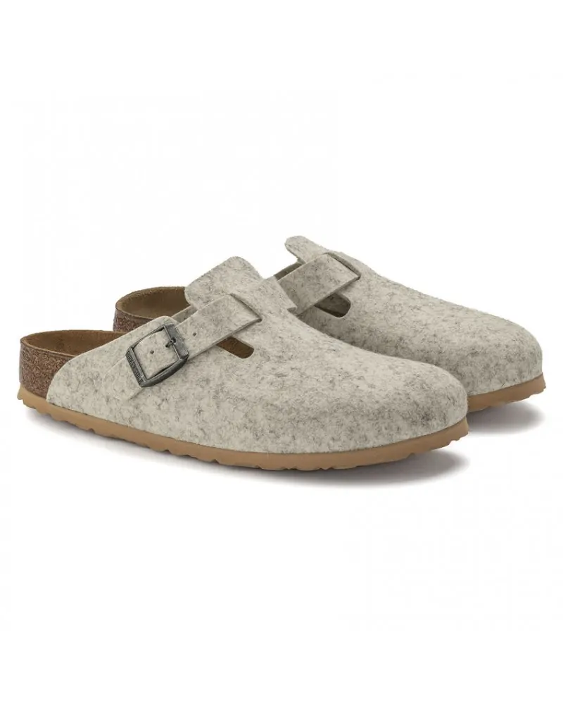 Birkenstock Παντόφλα Boston BS Μπεζ (Narrow)