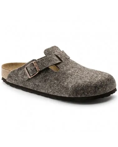 Birkenstock Παντόφλα Boston BS (Regular), Καφέ