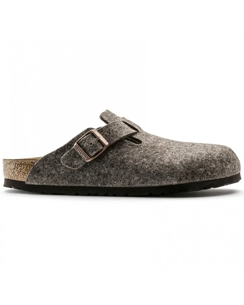 Birkenstock Παντόφλα Boston BS Καφέ (Regular)
