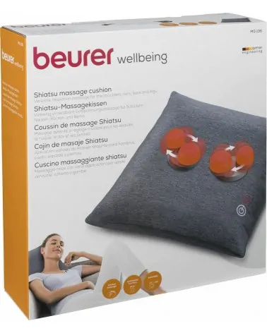 Beurer Μαξιλάρι Μασάζ Shiatsu για τον Αυχένα με Λειτουργία Θέρμανσης MG 135