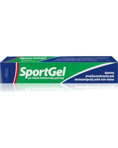 Rowo Sportgel Με Έλαια Ιαπωνικής Μέντας 100 ml