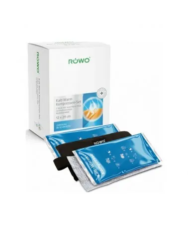 Rowo Επίθεμα Gel Κρυοθεραπείας/ Θερμοθεραπείας 29x12cm, 2 τεμάχια