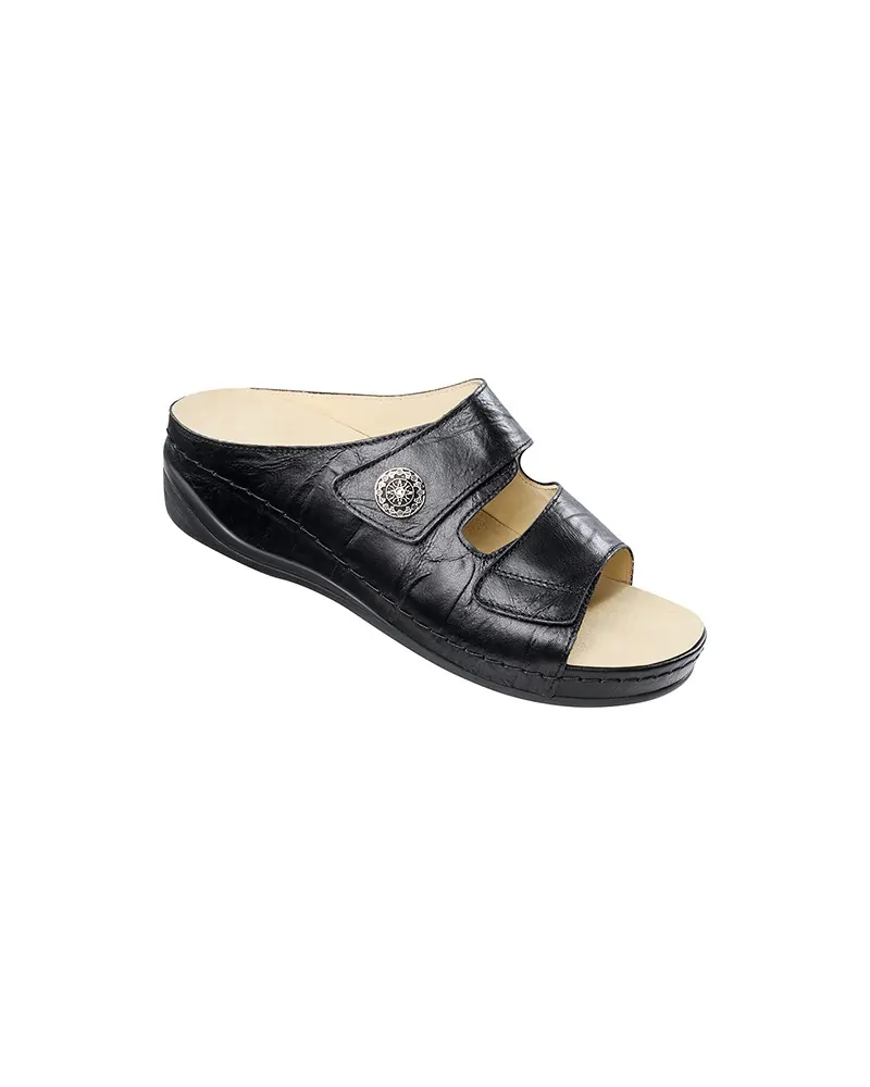 Παντόφλα Ortho Lady Shoes Nappa, Μαύρη