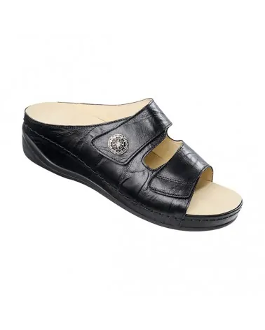 Παντόφλα Ortho Lady Shoes Nappa, Μαύρη