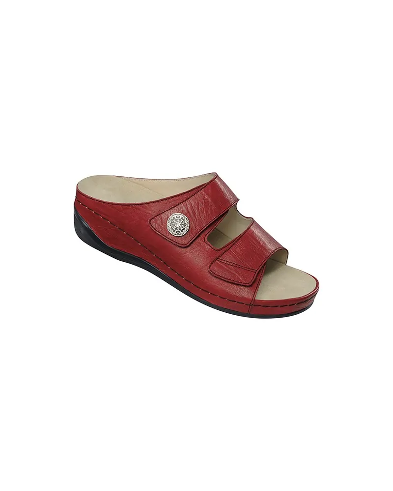 Παντόφλα Ortho Lady Shoes Nappa, Κόκκινη