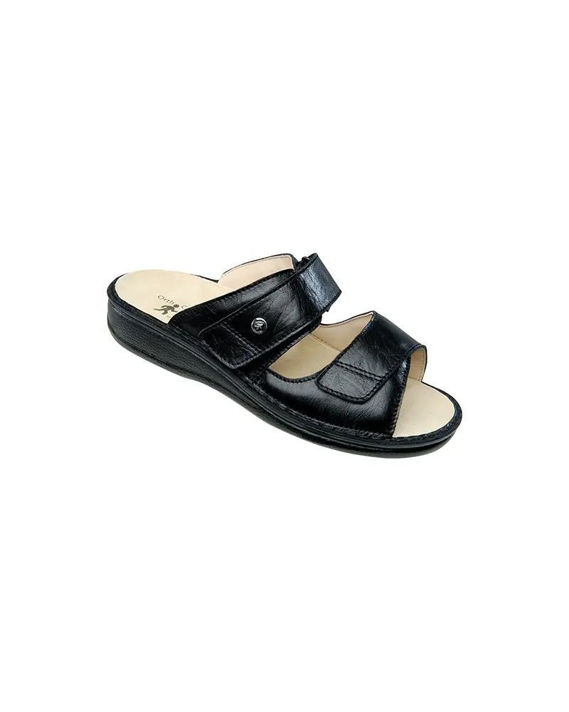 Παντόφλα Ortho Gent Shoes, Μαύρη