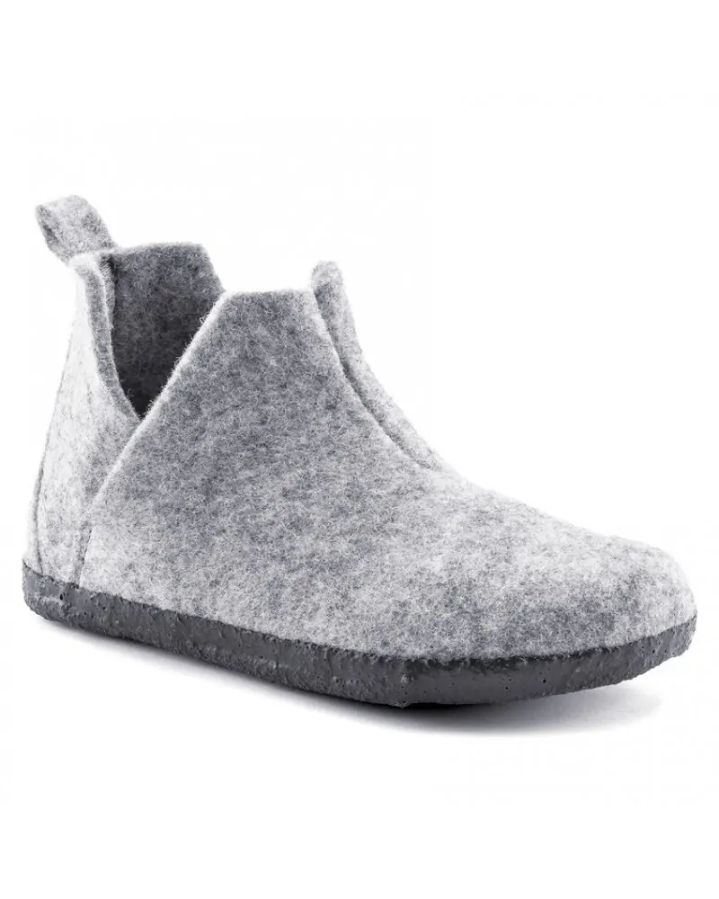 Birkenstock Παιδικές Παντόφλες Κλειστές Andermatt Kids, Ανοιχτό Γκρι