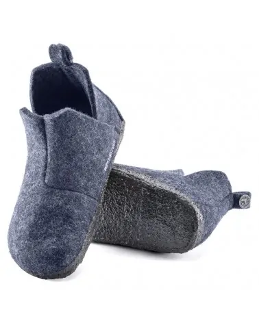 Birkenstock Παιδικές Παντόφλες Κλειστές Andermatt Kids (Narrow), Dark Blue