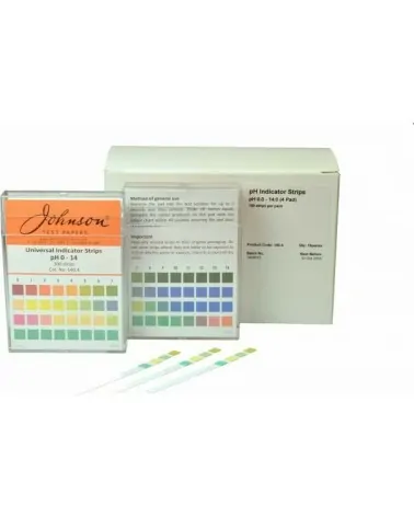 Johnson Πεχαμετρικές Ταινίες Ph Strips 0-14 100Τεμ