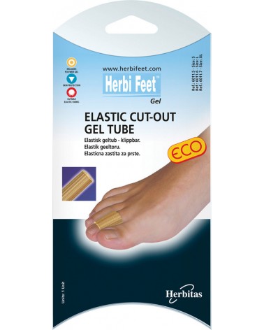 Herbi Feet Ελαστικός Σωλήνας Δακτύλου Gel 15cm