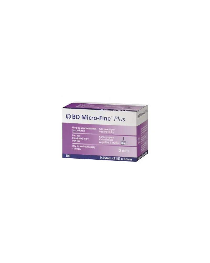 Βελόνες Ινσουλίνης Becton Dickinson Microfine Plus Τεμ