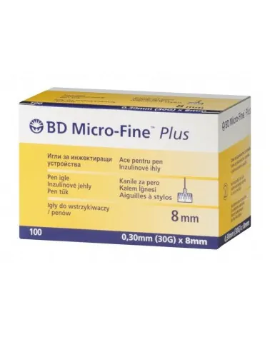 Βελόνες Ινσουλίνης Becton Dickinson Microfine Plus Τεμ
