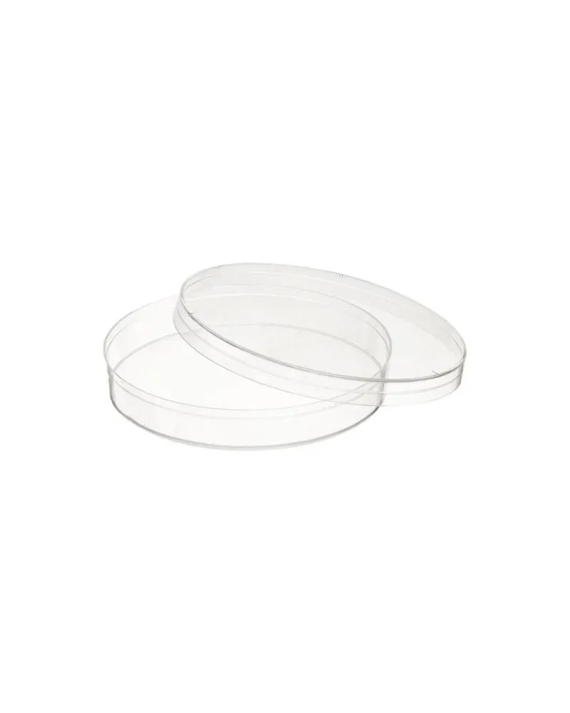 Τρυβλίο Πλαστικό Ø55mm x H 14,2 με Καπάκι και 6 Αεραγωγούς