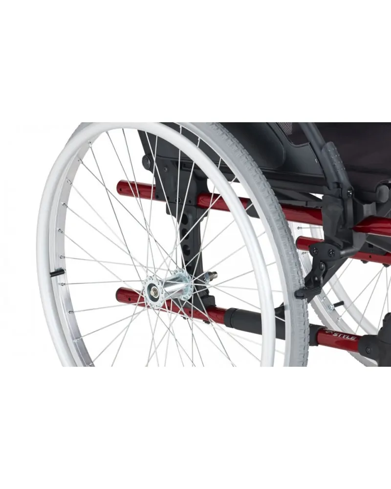 Sunrise Medical Αμαξίδιο Ελαφρού Τύπου Breezy Style 43cm-24