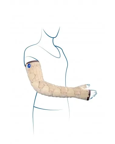 Thuasne Ένδυμα Κινητοποίησης Υποδόριου Ιστού Autofit Sleeve με Αυτοκόλλητα Velcro Άνω Άκρου