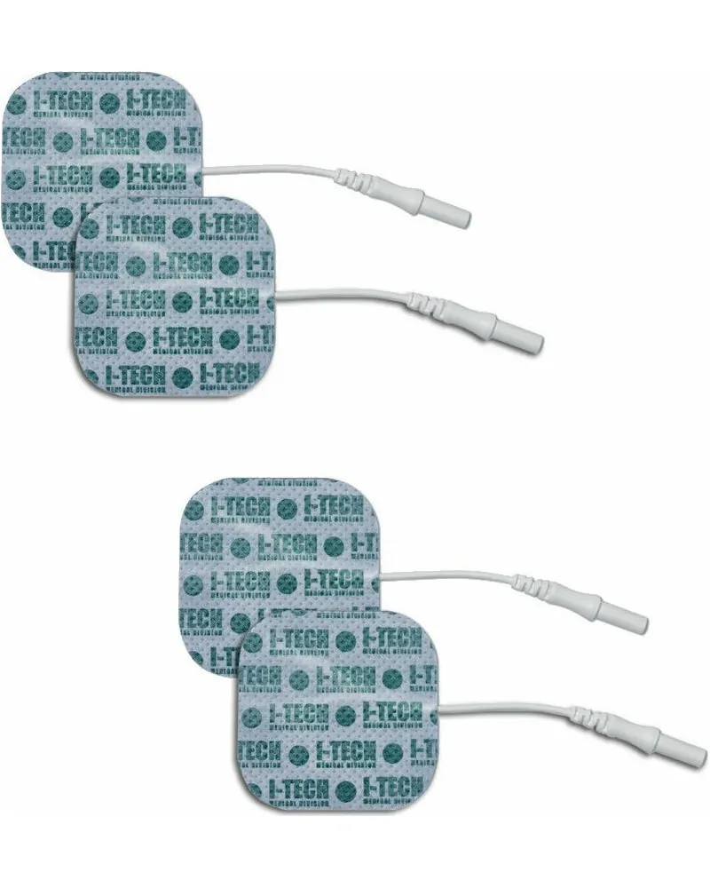 I-Tech Ηλεκτρόδια Tens Φυσικοθεραπείας 48x48x2mm, 4 τεμάχια