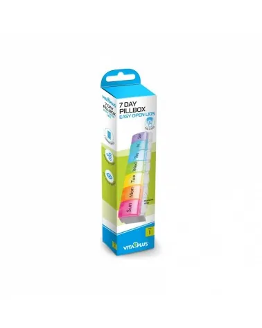 Medinox Κουτί Χαπιών Vitaplus 7 Day Pillbox Easy Open Lids